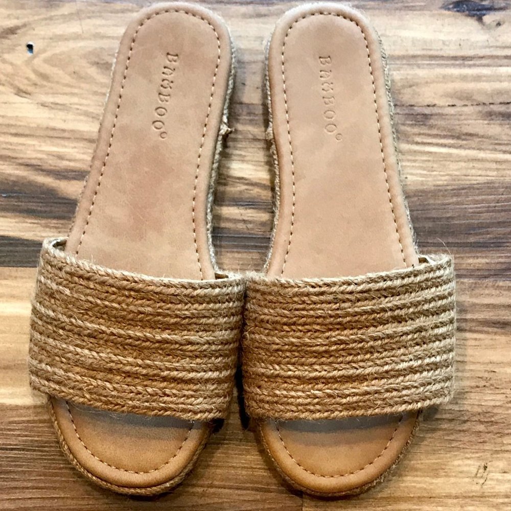 Stylish Espadrille Slip-On Sandals